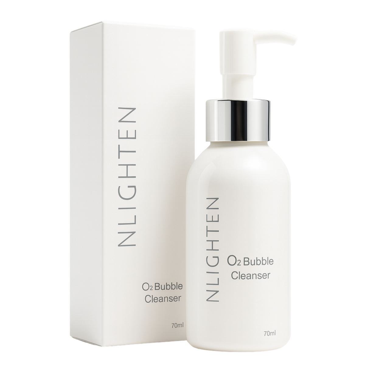 NLIGHTEN O₂ Bubble Cleanser - Deep Oxygen Facial Cleanser